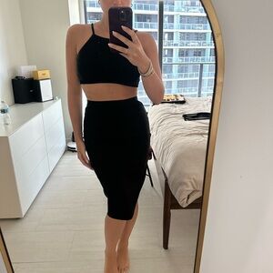 H&M Elegant Black Women's Pencil Skirt